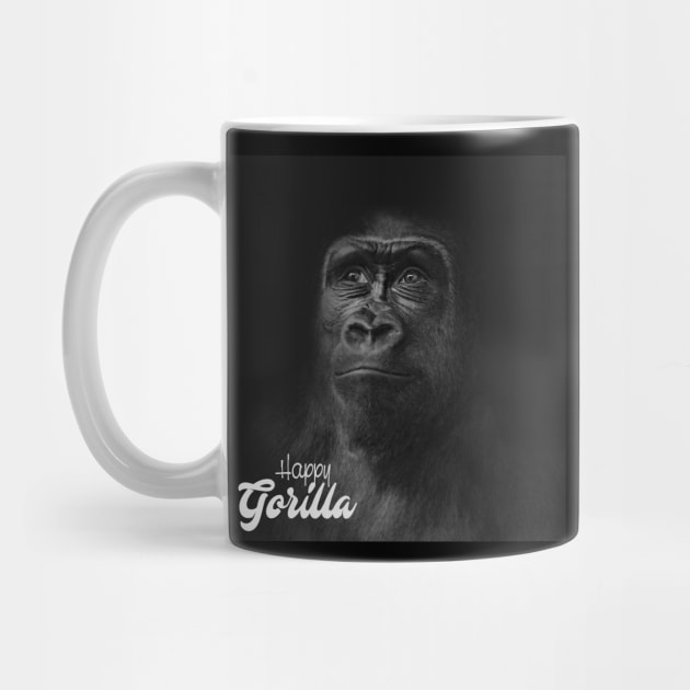 Happy Gorilla by ryanhdyt